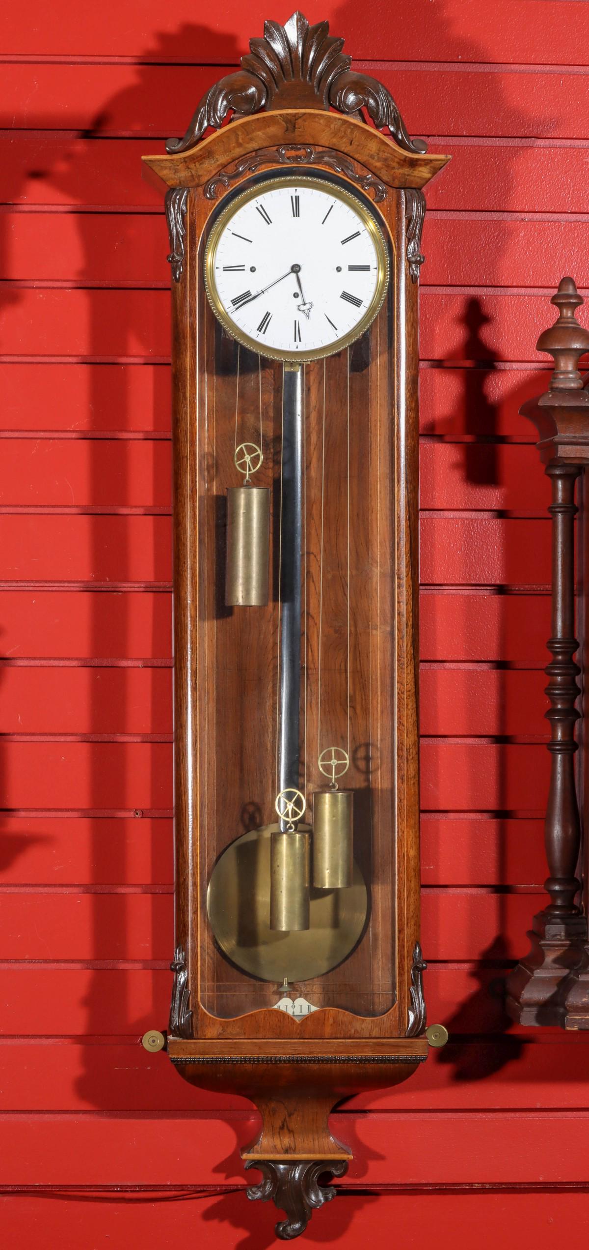 AN AUSTRIAN GRANDE SONNERIE THREE WEIGHT REGULATOR (1 of 11)