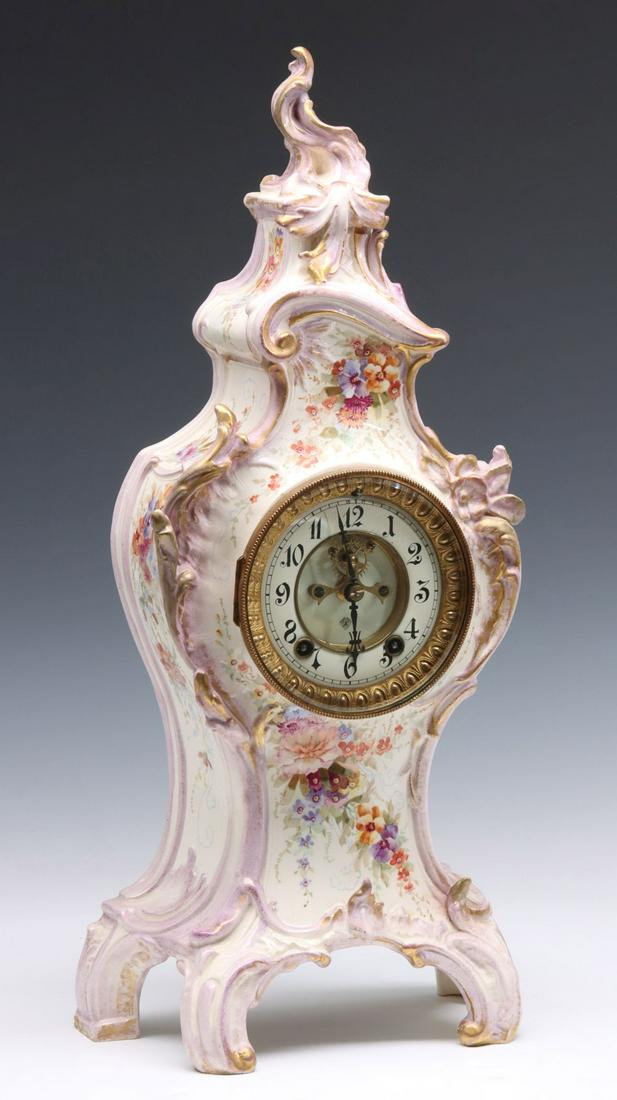 ANSONIA 'LE GRANDE' IN CHINA CASE SIGNED ROYAL BONN (1 of 20)