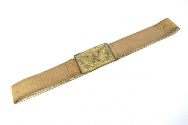US ARMY BELT AND BUCKLE CIRCA 1900