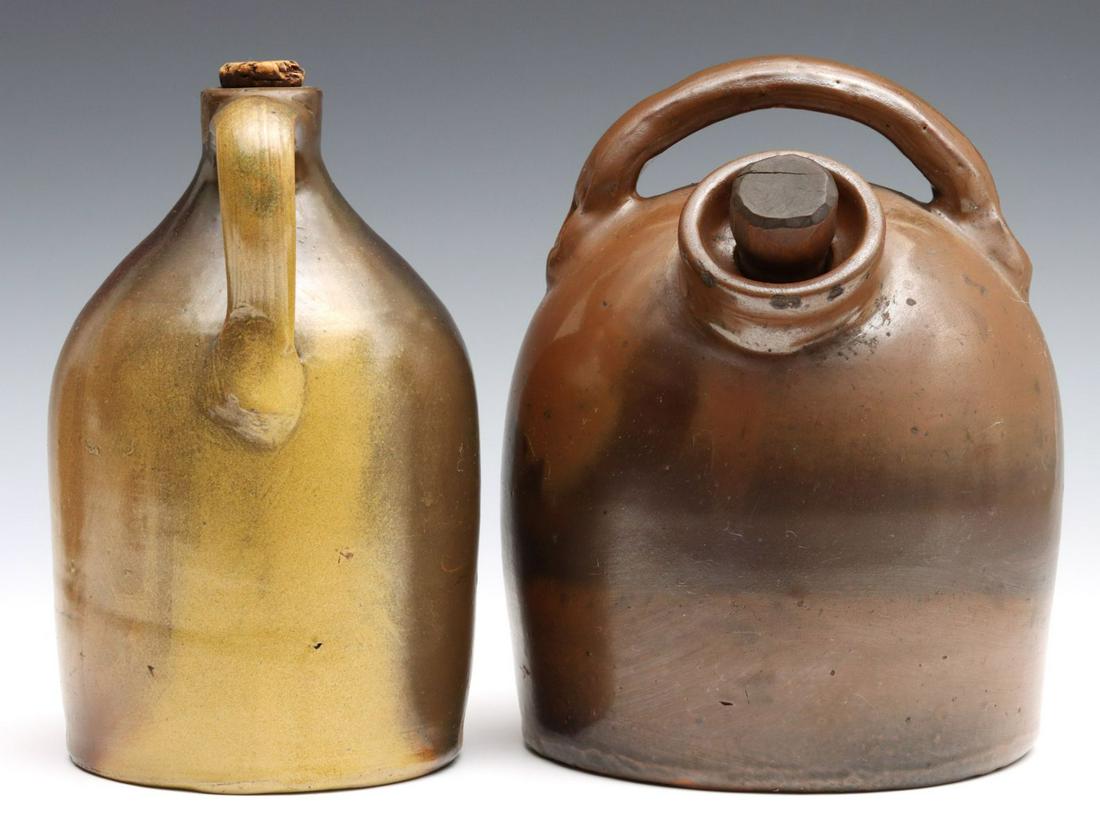 A 19TH C. FIELD JUG OFFERED WITH BATTER & WHISKEY JUGS (1 of 17)