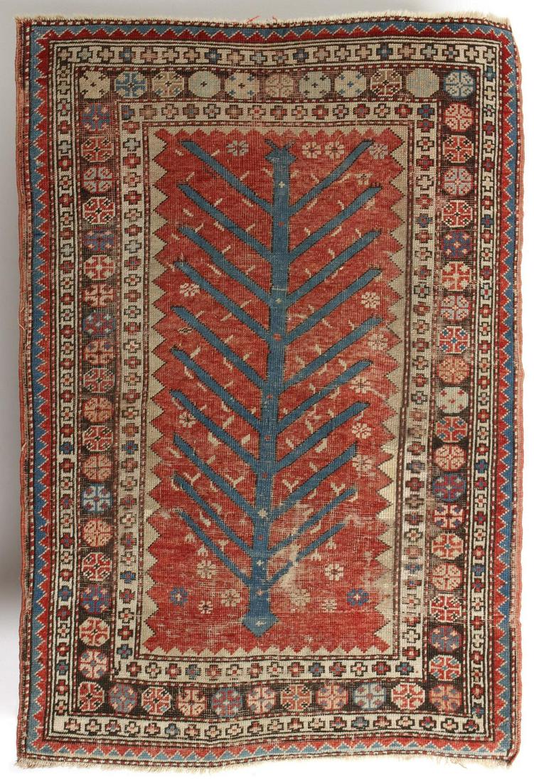 A RARE CAUCASIAN KAZAK TREE OF LIFE RUG (1 of 10)