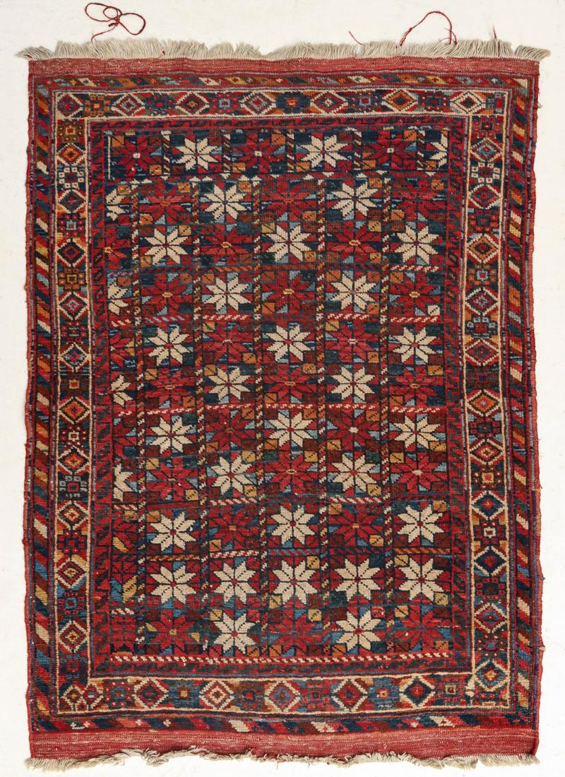 A HANDMADE WOOL PILE ON COTTON ORIENTAL RUG (1 of 7)