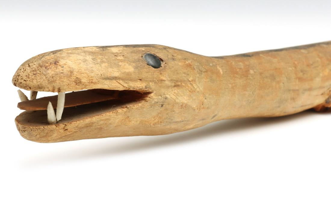 EARLY/MID 20TH C. CARVED WOOD FOLK ART FIGURES AND TOYS (1 of 13)