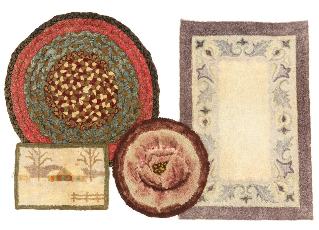 DOLL HOUSE MINIATURE BRAIDED AND GRENFELL TYPE RUGS (1 of 7)