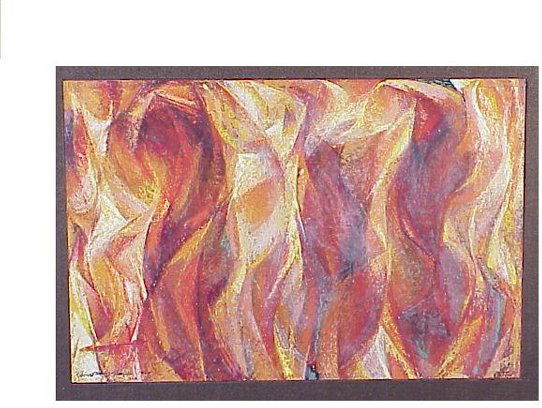Robert MacDonald Graham (1919-2000) Abst: Robert MacDonald Graham (1919-2000) Abstract Oil on Board titled "Reaction to Flamenco" and measuring 20 X 30 inches. Circa 1955, a period and style for which Graham won many awards during his tenure