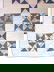 734: "OLD QUILT IN ""BROKEN DISHES"" PATTERN " - 5