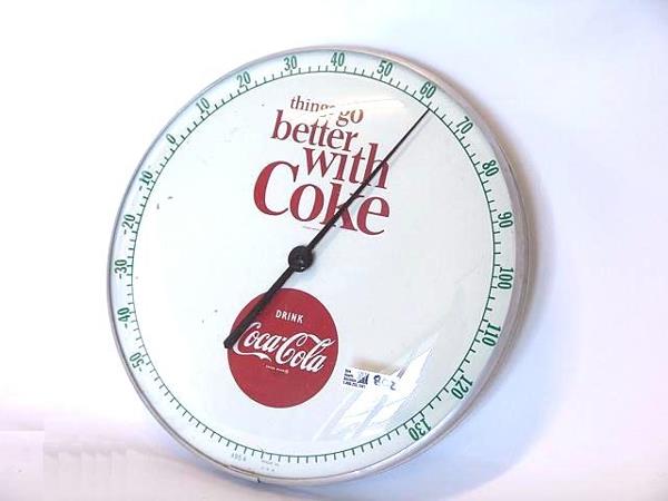 1964 COCA-COLA THERMOMETER