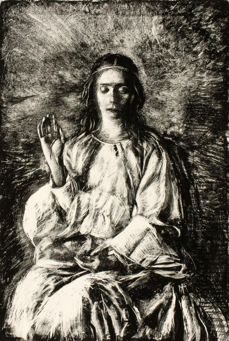 JOHN COLLIER PENCIL SIGNED LITHOGRAPHS: The collection works signed by the artist in pencil below the image lower right and printed on ARCHES paper as shown. Image sizes range from 15.5 x 11 to 17.25 x 22.75 with a sheet sizes ranging from