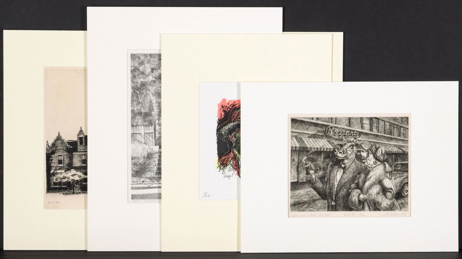 KANSAS CITY WORKS: JIM LEEDY, BOB HOLLAWAY, FRANK STACK (1 of 17)