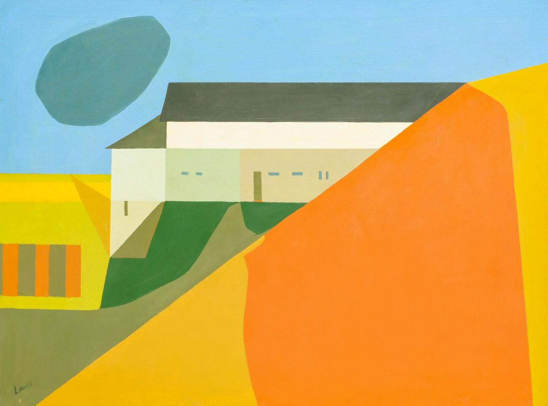 EDWARD R. LEWIS (1914-1992) OIL ON CANVAS (1 of 9)