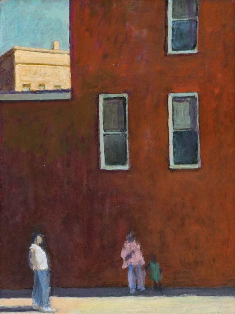 JOHN BASHOR (1926-2013) OIL ON ARTIST'S BOARD (1 of 9)