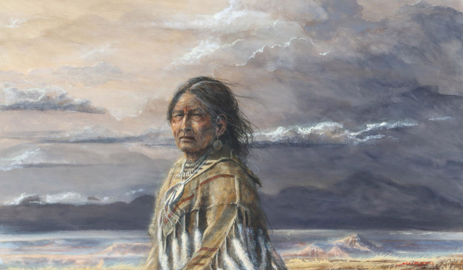 MIKE LARSEN (B. 1945) ACRYLIC ON ARTIST'S BOARD (1 of 10)