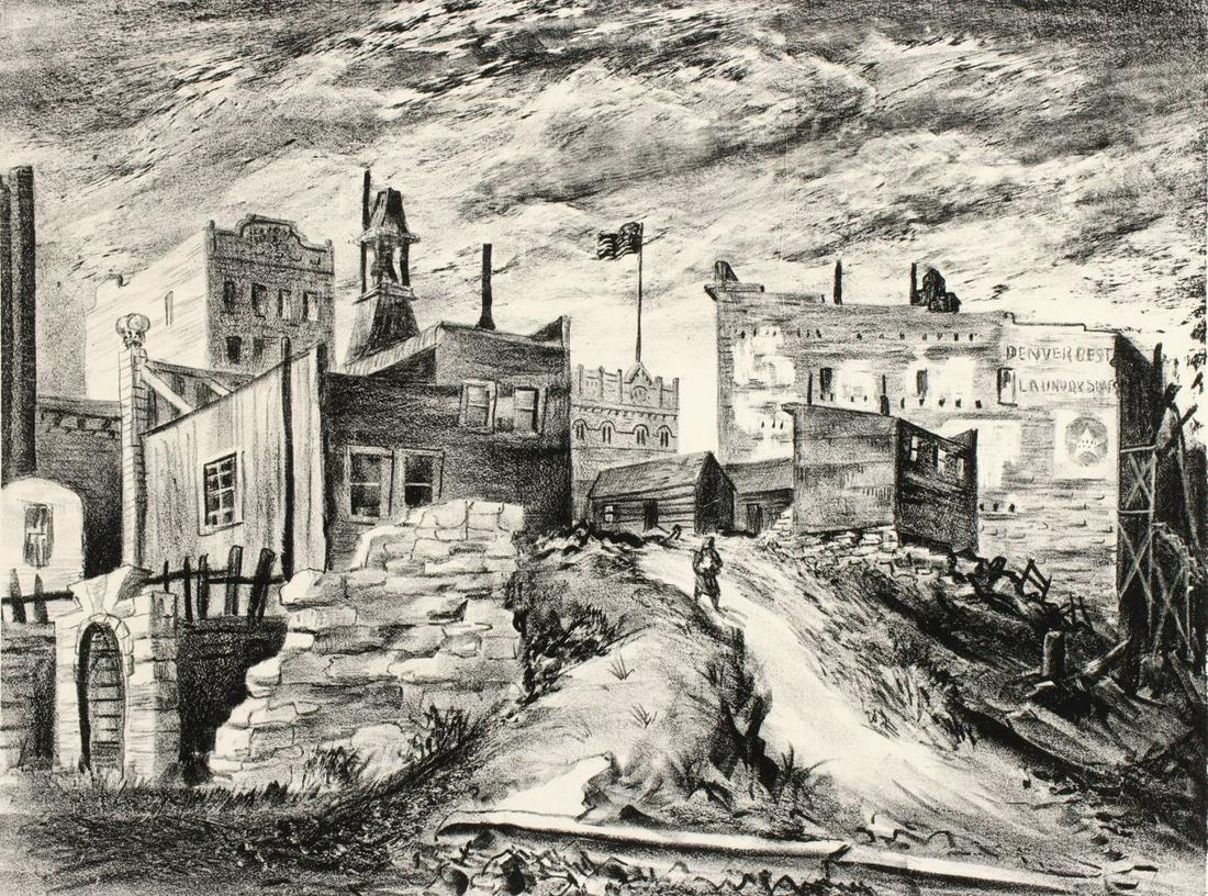 FRED SHANE (1906-1992) PENCIL SIGNED LITHOGRAPH (1 of 13)