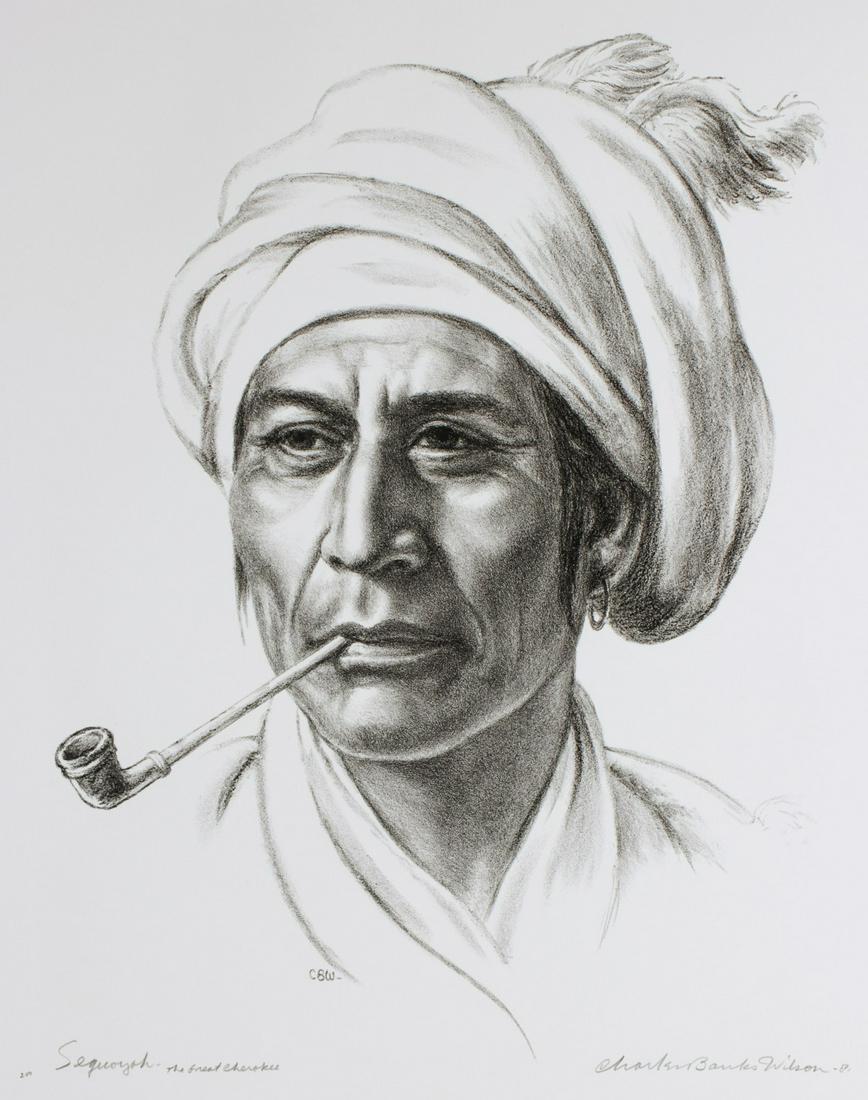 CHARLES BANKS WILSON (1918-2013) PENCIL SIGNED LITHOS (1 of 16)