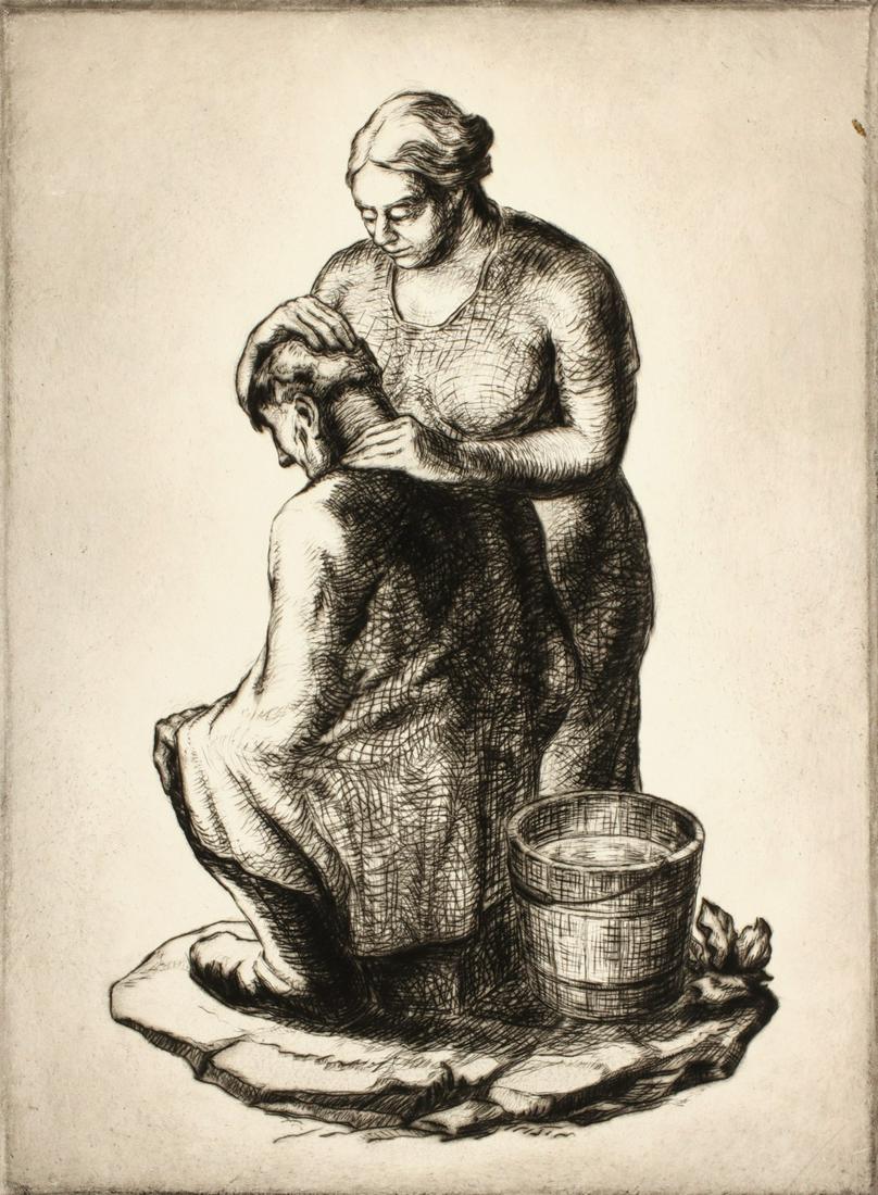 RICHARD HOOD, DANIEL MACMORRIS, FRANK STACK LITHOGRAPHS (1 of 18)