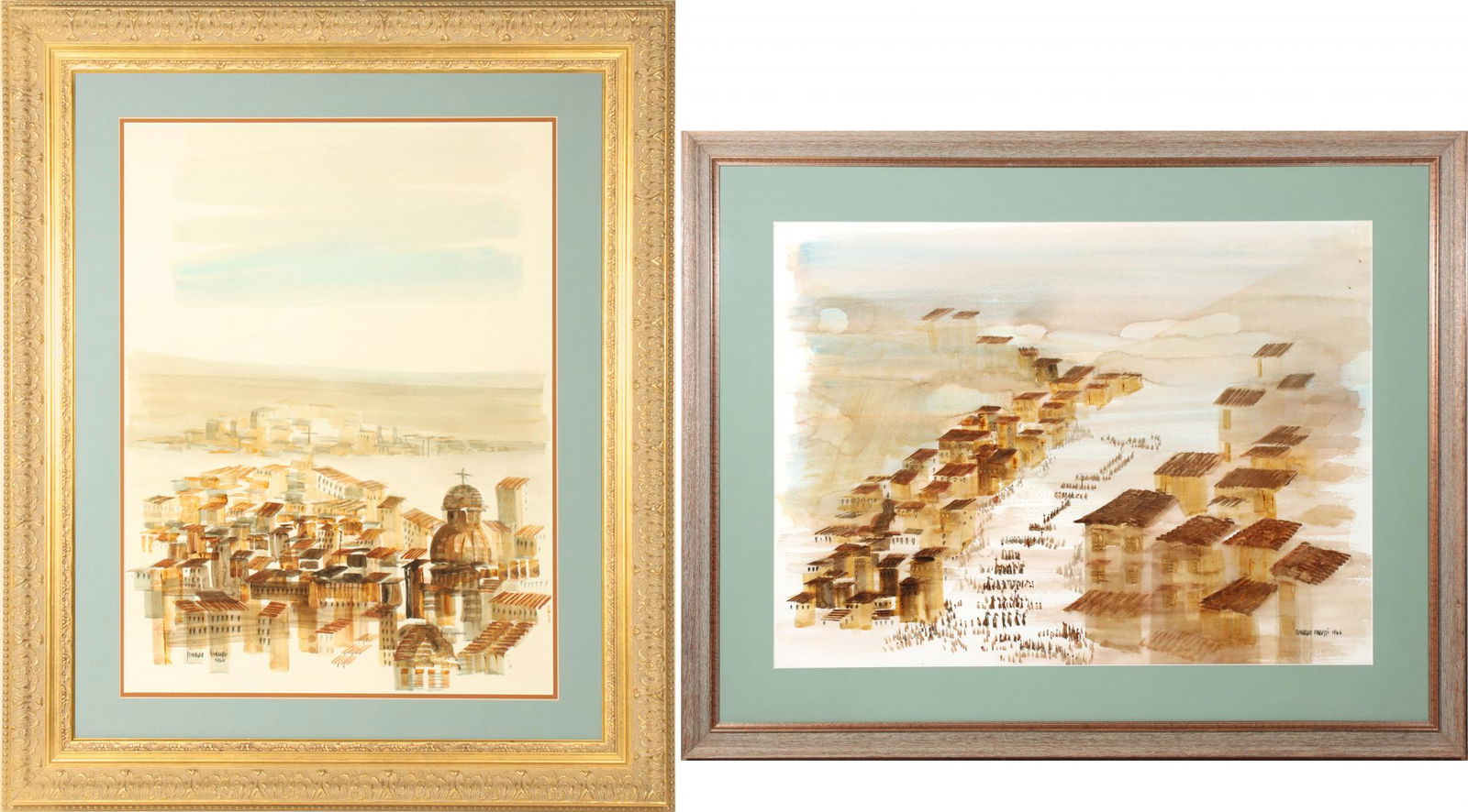 RINALDO PALUZZI (1927-2013) WATERCOLORS (1 of 20)