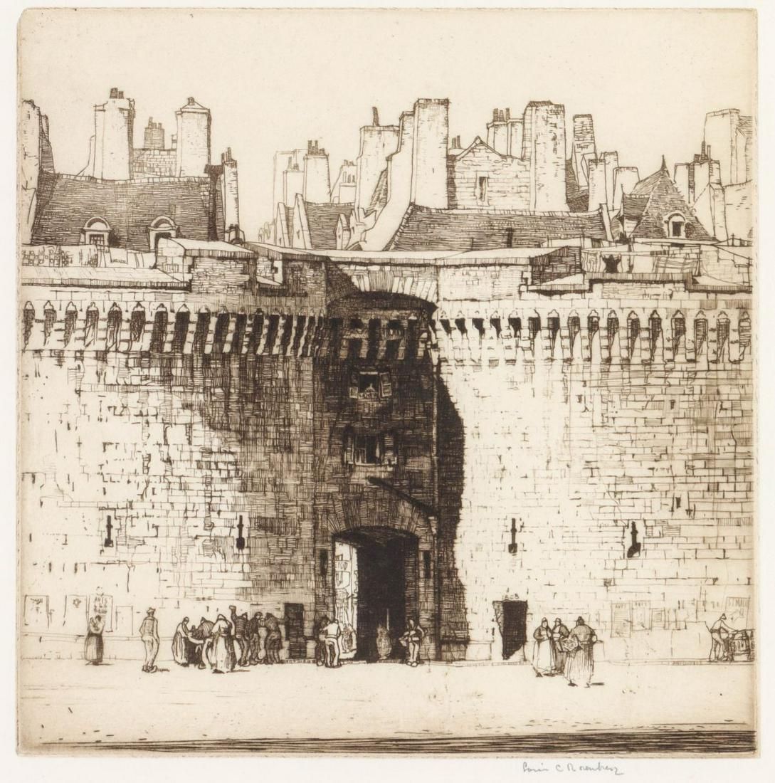 LOUIS C ROSENBERG (1890-1983) PENCIL SIGNED ETCHING (1 of 10)