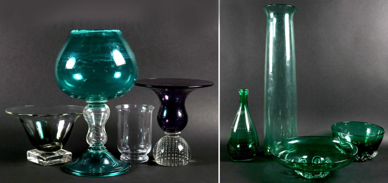 A COLLECTION OF MID TO LATE 20TH CENTURY GLASS (1 of 19)