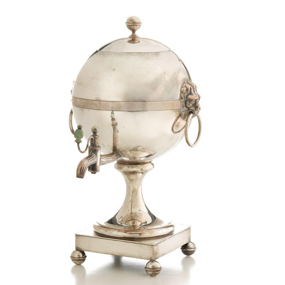 AN EARLY 19C. OLD SHEFFIELD PLATE HOT WATER URN (1 of 12)