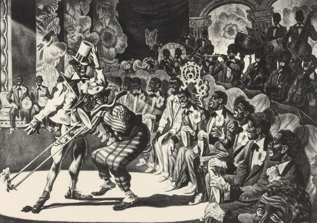 CHARLES BANKS WILSON (1918-2013) PENCIL SIGNED LITHO (1 of 12)