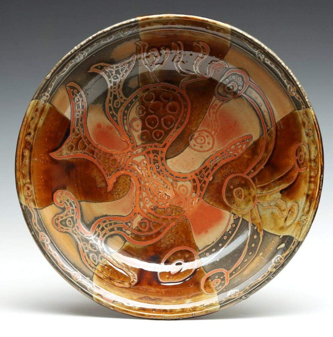 ATTRIBUTED KEVIN TWEED (B. 1984) STUDIO POTTERY COMPOTE (1 of 12)