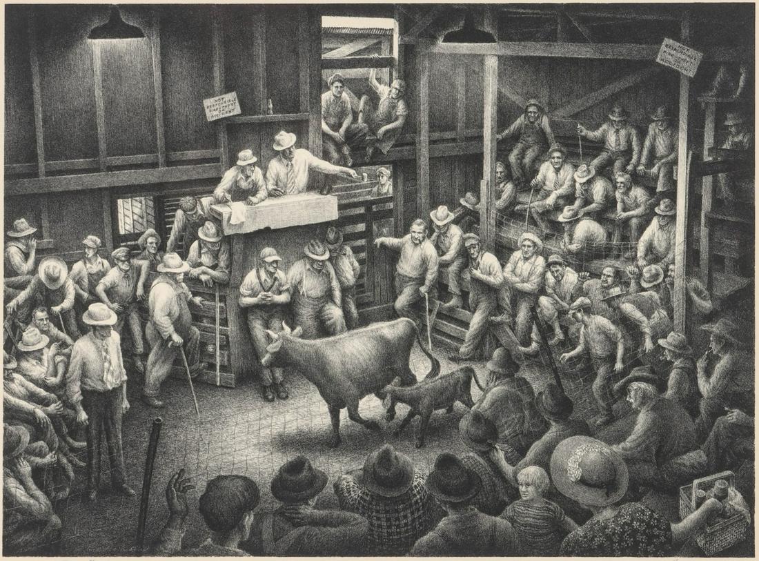 JACKSON LEE NESBITT (1913-2008) PENCIL SIGNED LITHO (1 of 13)