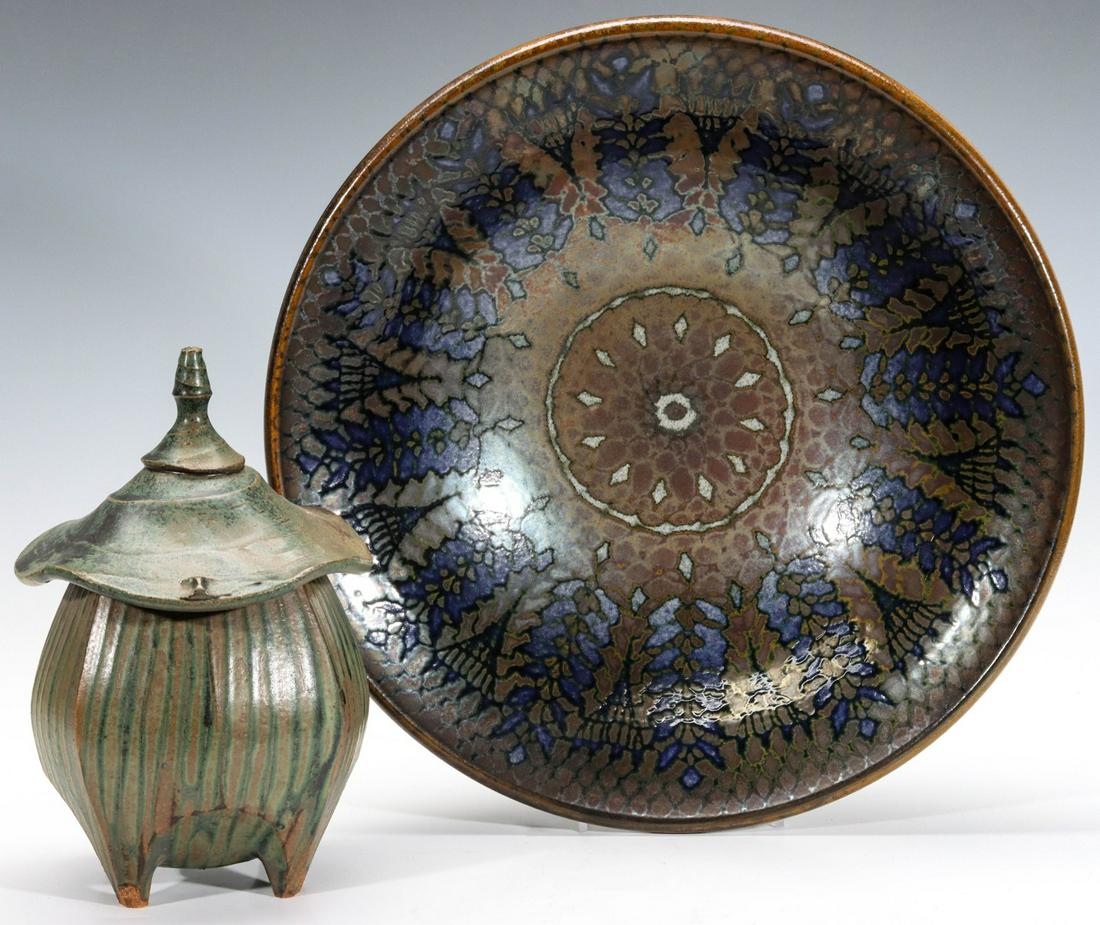 LATE 20TH CENTURY RAKU AND STONEWARE (1 of 16)