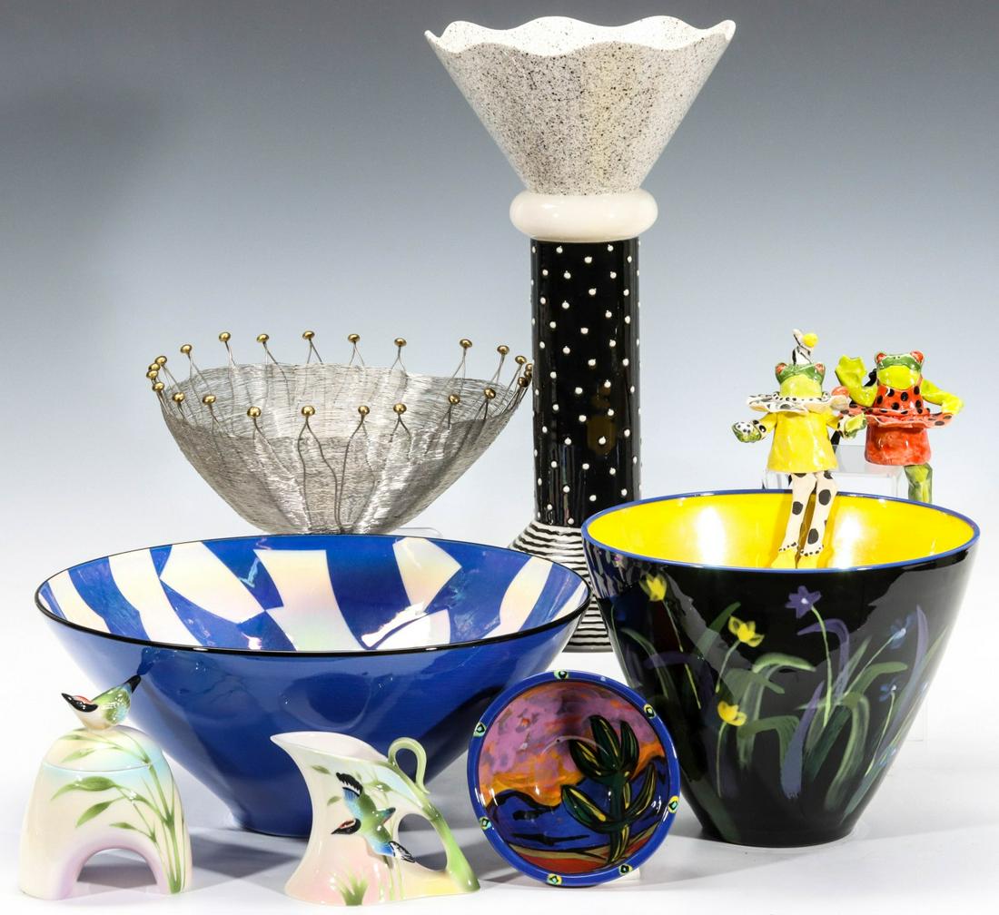 A COLLECTION OF WHIMSICAL LATE 20TH CENTURY CERAMICS (1 of 20)