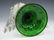 341: PAIR ENAMELED BOHEMIAN GLASS MANTLE LUSTRES - 7