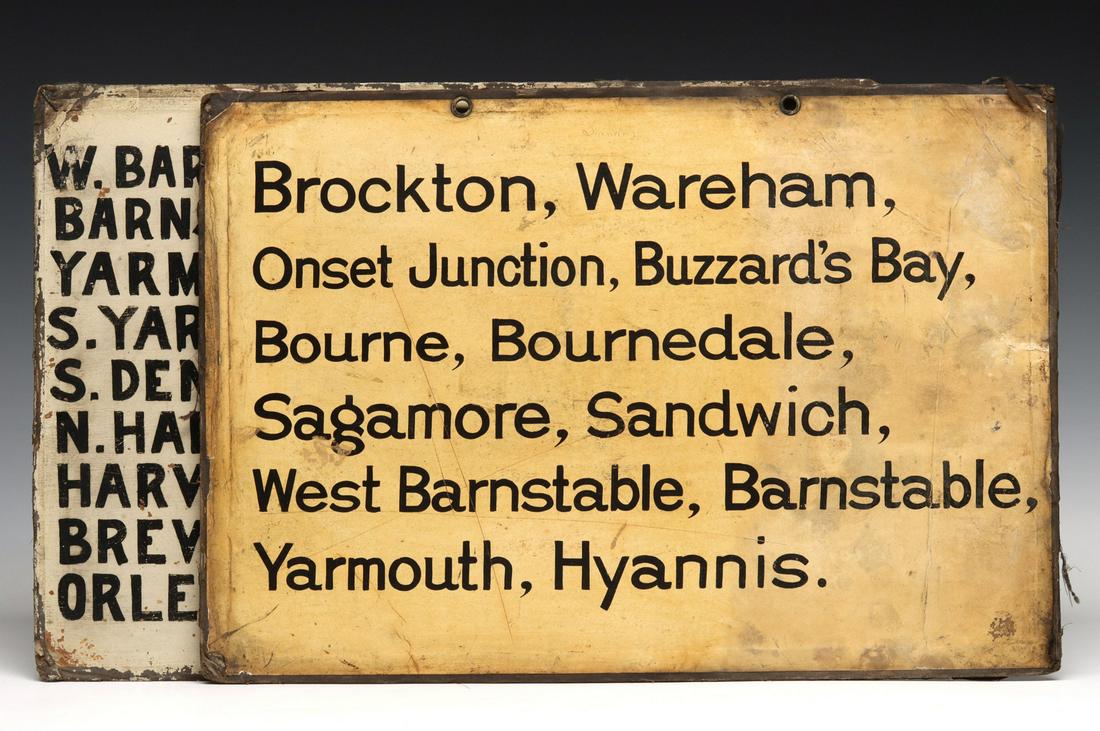 GATE SIGNS FOR MASSACHUSETTS STOPS (1 of 16)