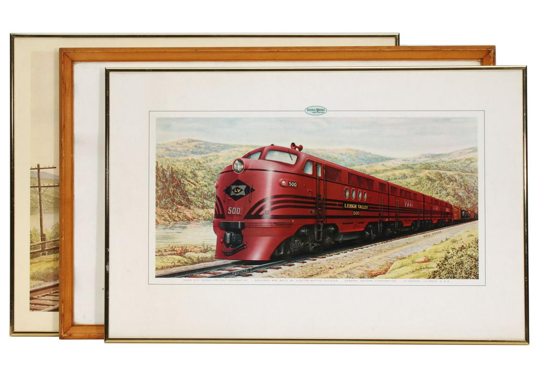 GENERAL MOTORS BUILDER'S PRINTS OF DIESEL LOCOMOTIVES (1 of 12)