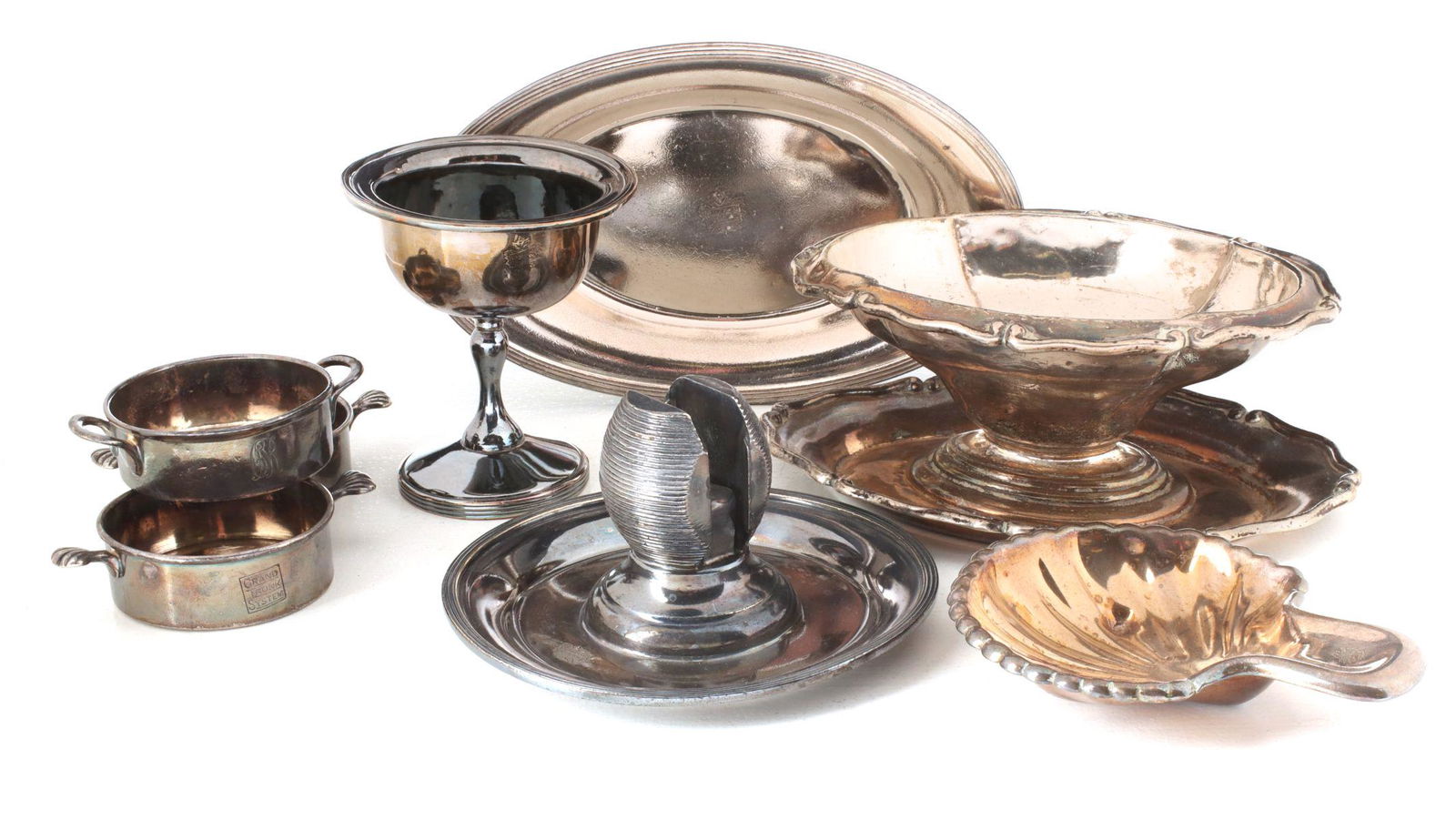 CANADIAN RAILROADS SILVER PLATED HOLLOWWARE (1 of 20)
