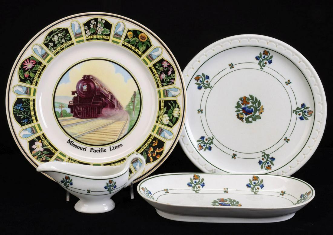 MoPAC STATE FLOWERS PLATE WITH 'ST. ALBANS' DINNERWARE (1 of 14)