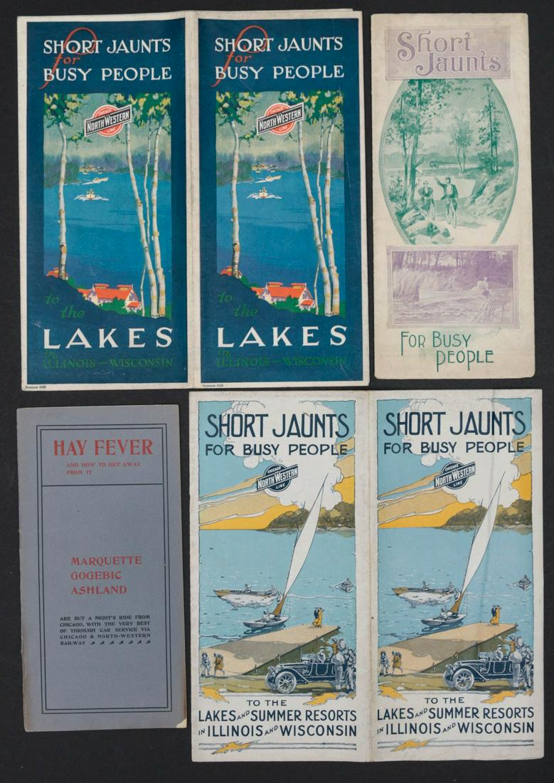 A COLLECTION OF CHICAGO & NORTHWESTERN RR EPHEMERA (1 of 6)
