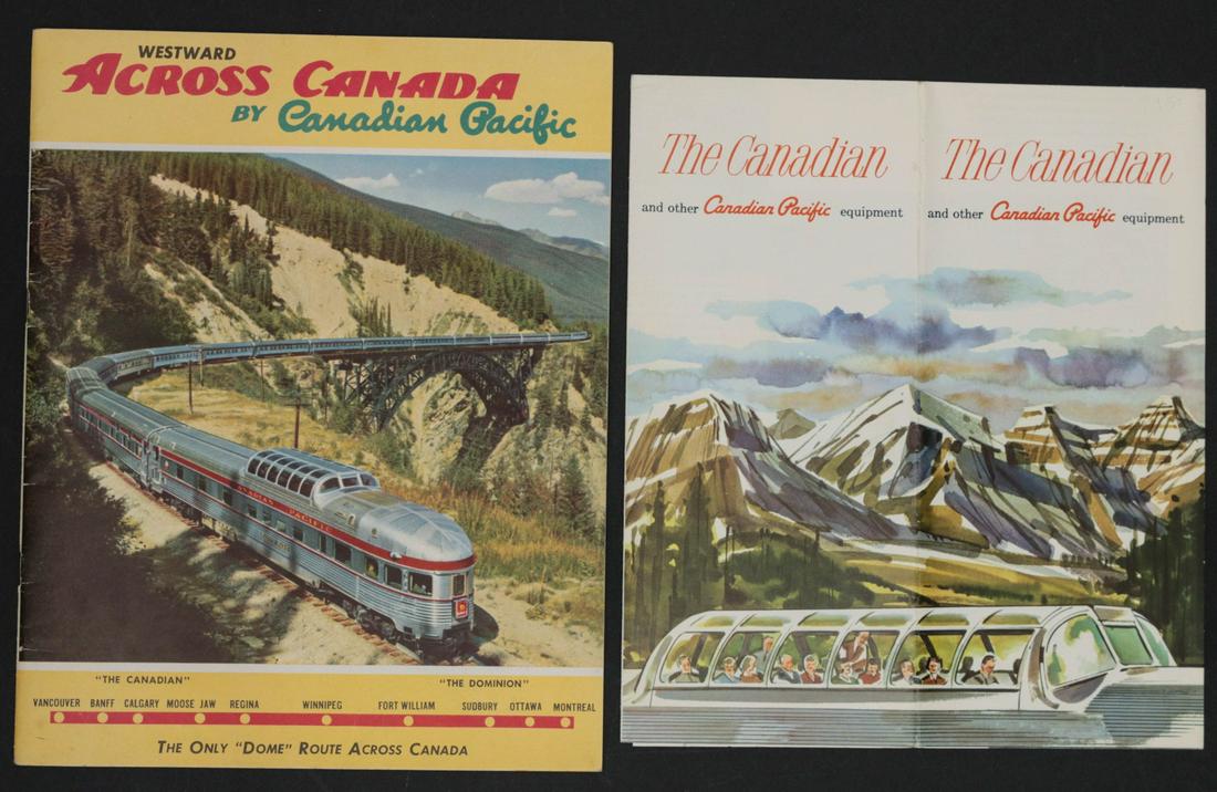 A COLLECTION OF CANADIAN PACIFIC RR EPHEMERA (1 of 16)