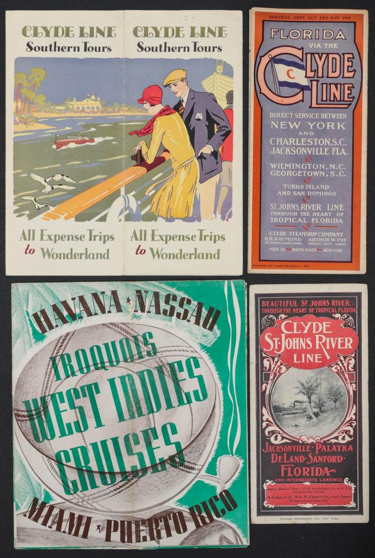 CLYDE MALLORY STEAMSHIP EPHEMERA COLLECTION C. 1915 (1 of 10)
