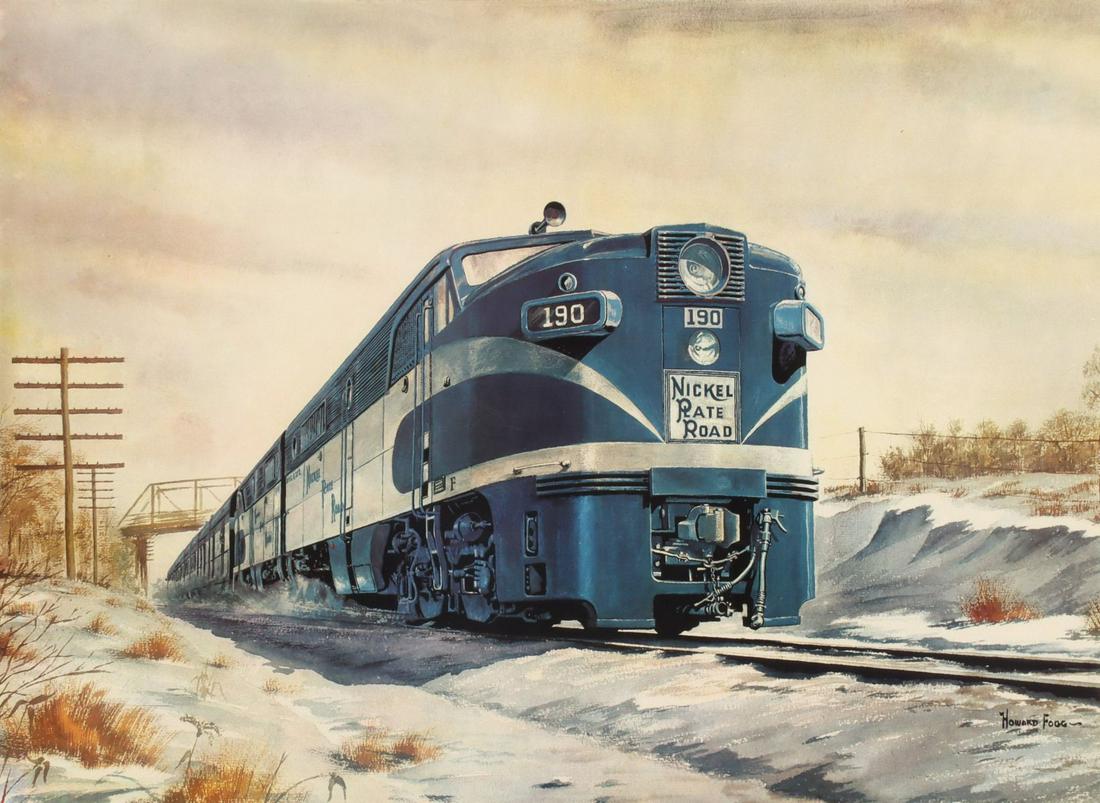 NICKEL PLATE ROAD LOCOMOTIVE 190 AFTER HOWARD FOGG (1 of 9)