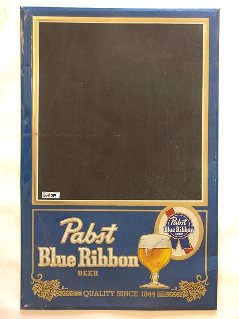 PABST BLUE RIBBON VINTAGE ADVERTISING CHALKBOARD