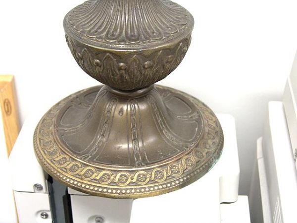 NICE MILLER LAMP BASE WITH DAMAGED SHADE - 2