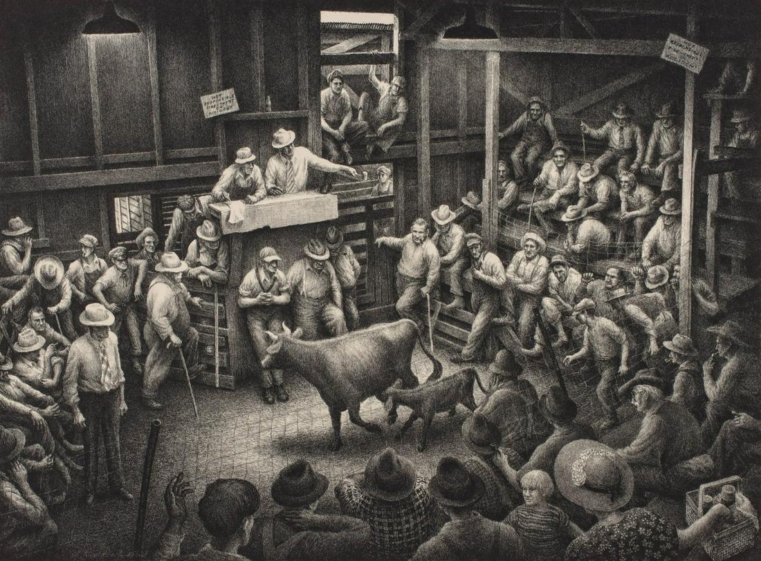 JACKSON LEE NESBITT (1913-2008) PENCIL SIGNED LITHO (1 of 13)