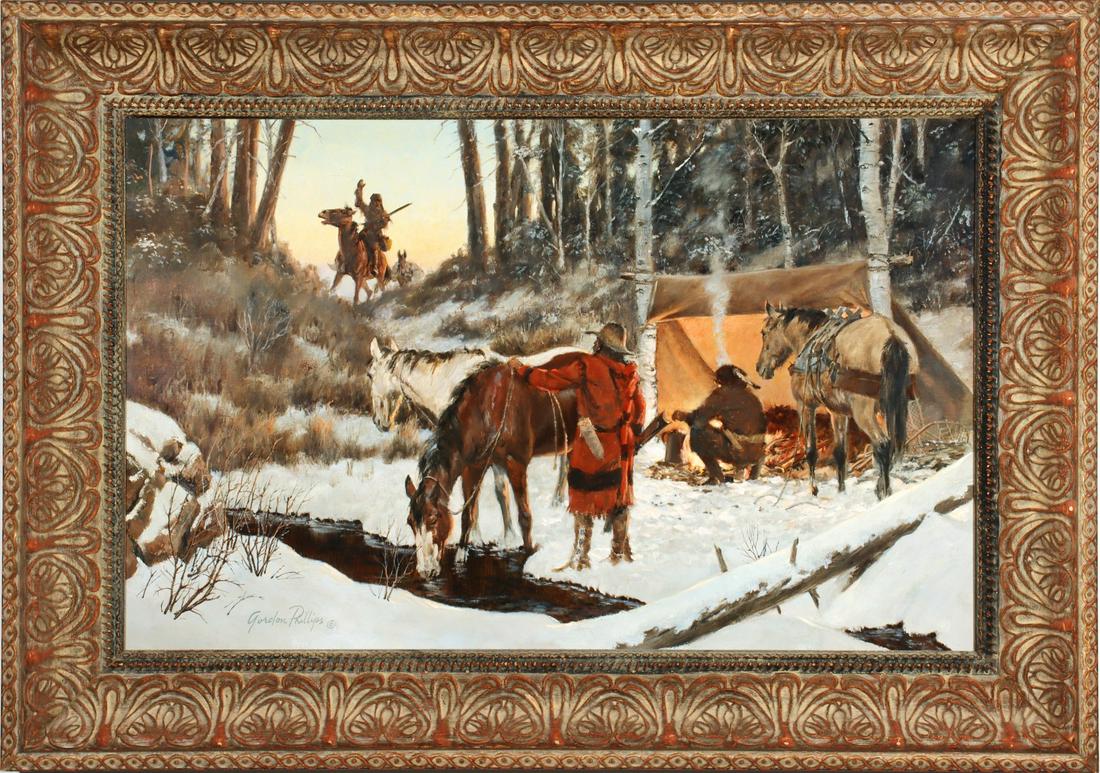 GORDON PHILLIPS (1927-2011) OIL ON CANVAS (1 of 15)