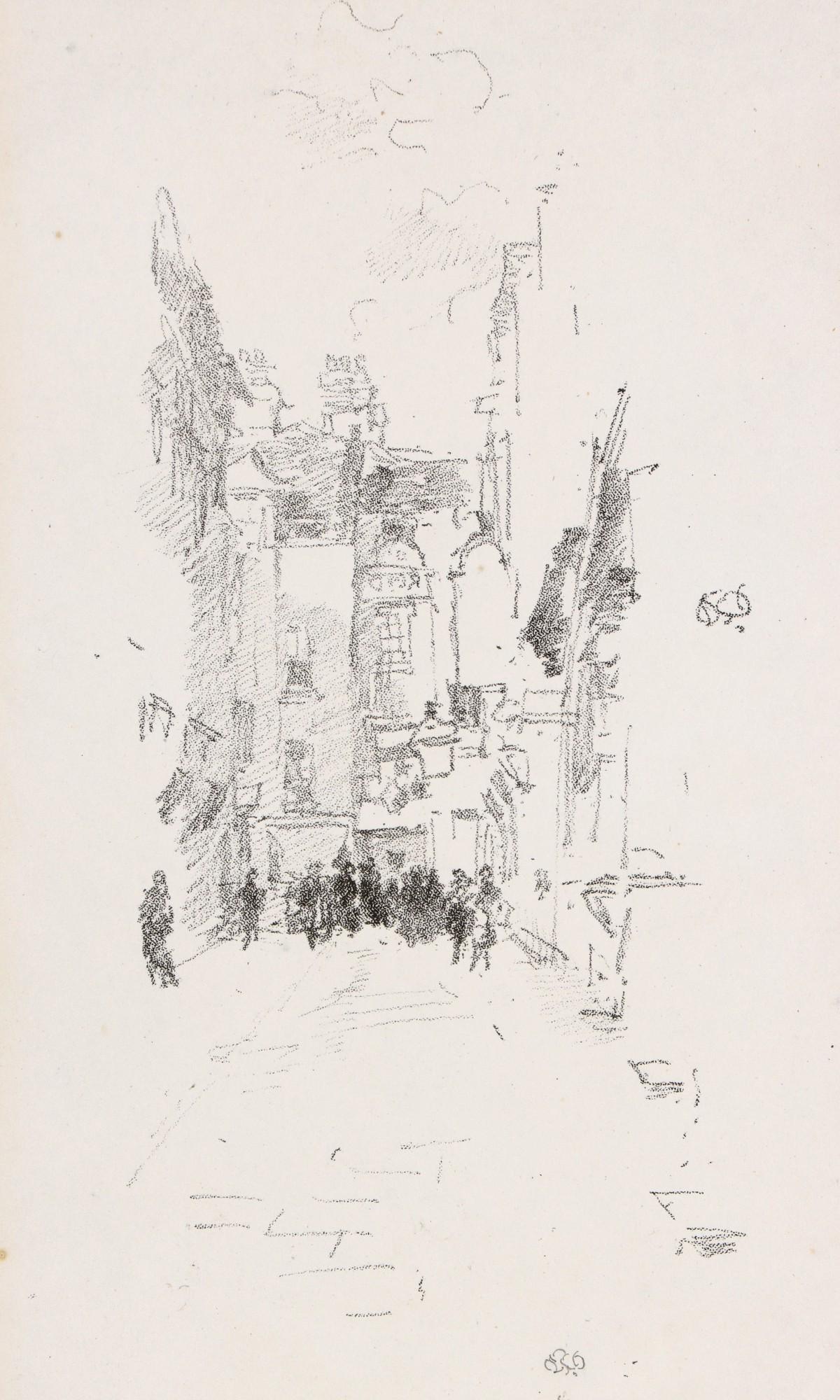 JAMES WHISTLER (1834-1903) WITH BUTTERFLY SIGNATURE (1 of 13)