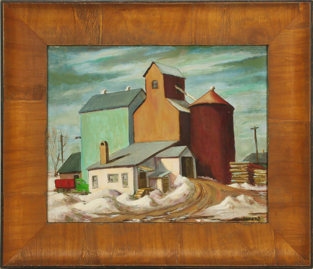 HERBERT GRIFFITH OWENS (Born 1902) OIL ON MASONITE (1 of 10)