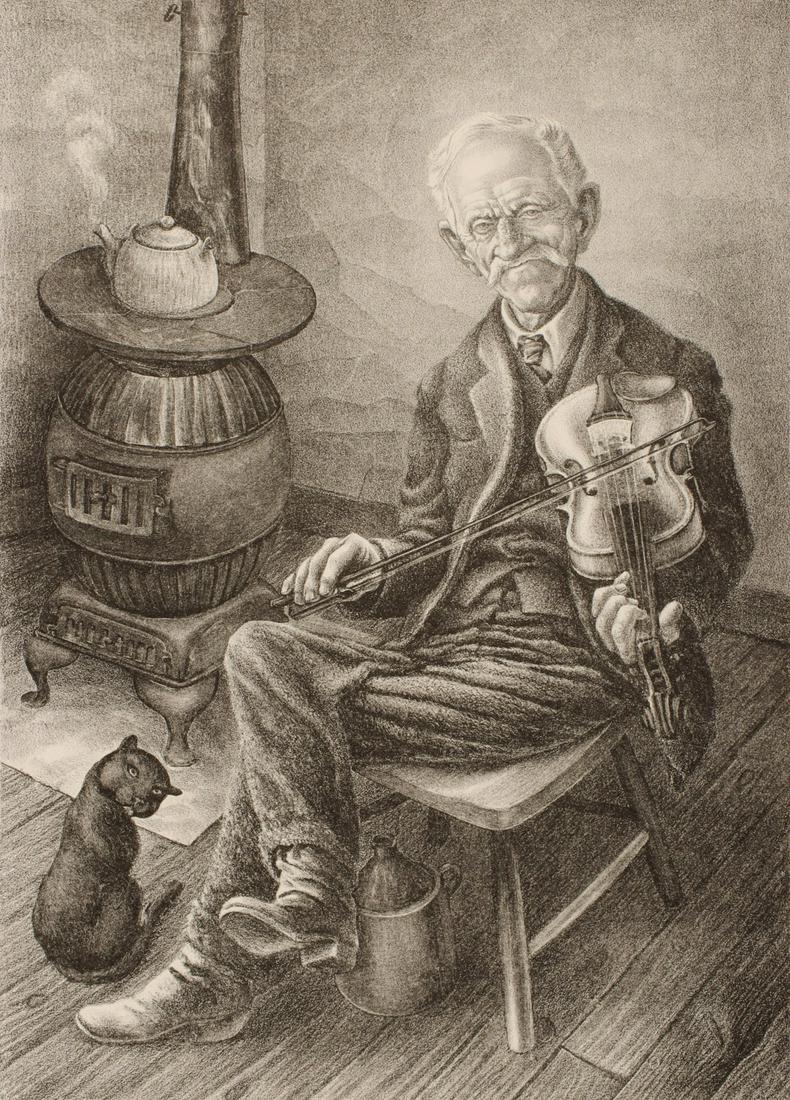 JOHN DE MARTELLY (1903-1979) PENCIL SIGNED LITHOGRAPH (1 of 13)