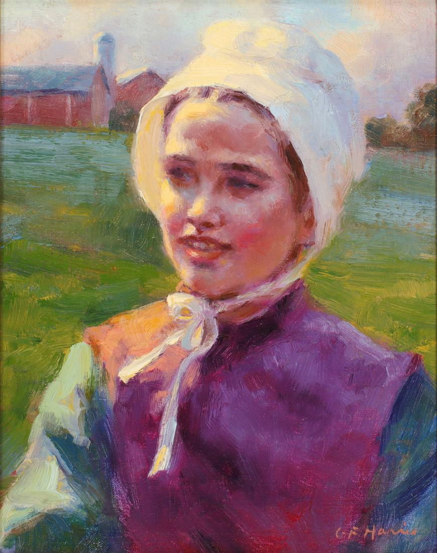 GREGORY FRANK HARRIS (B. 1953) OIL ON LINEN (1 of 12)