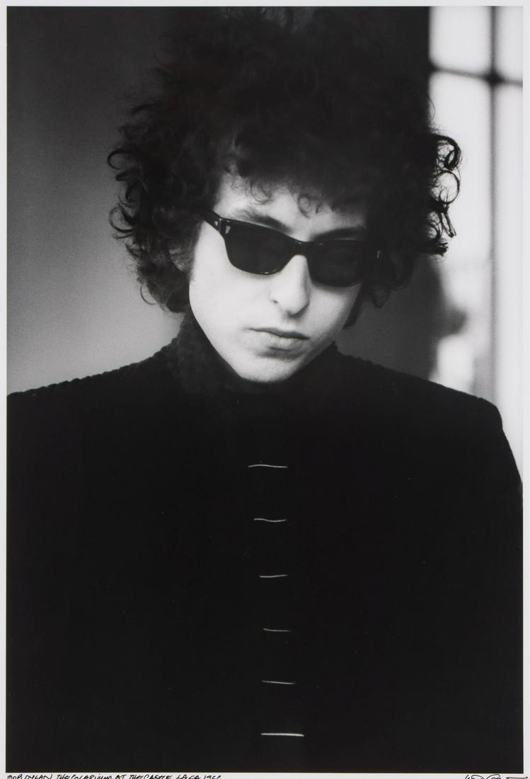 LISA LAW (B. 1943) PHOTOGRAPH OF BOB DYLAN (1 of 10)