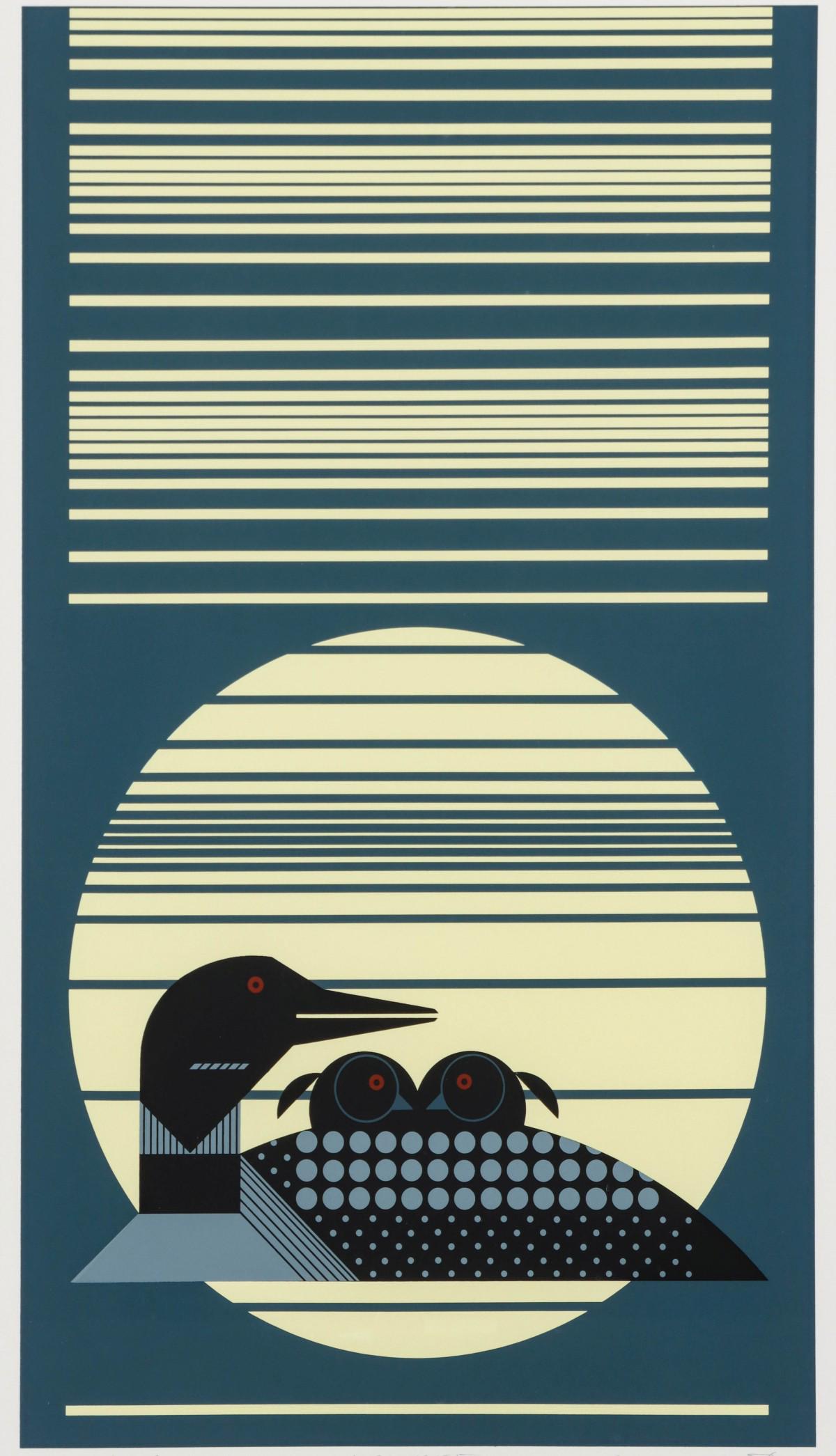 CHARLEY HARPER (1922-2007) PENCIL SIGNED SERIGRAPH (1 of 13)