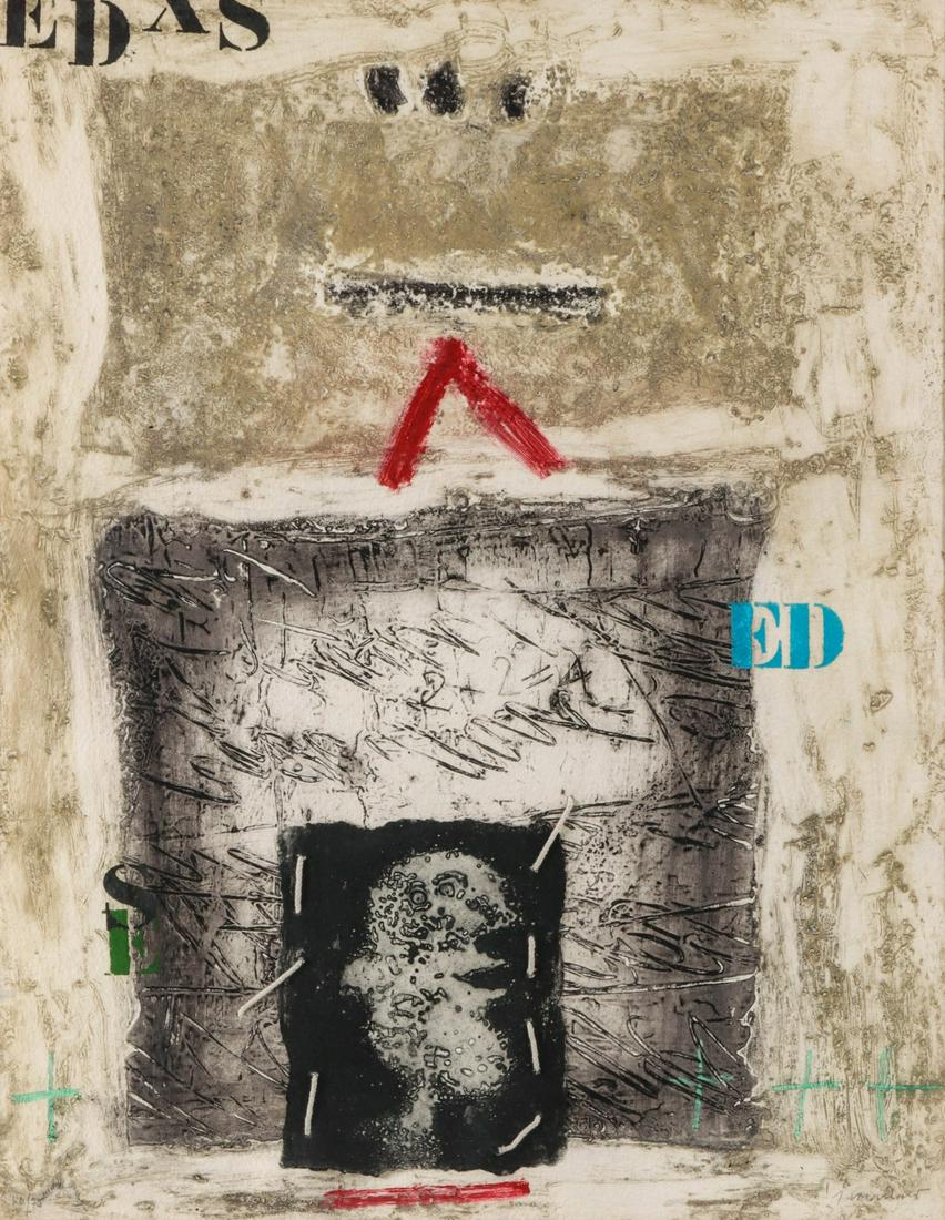 JAMES COIGNARD (1925-2008) PENCIL SIGNED ETCHING (1 of 10)