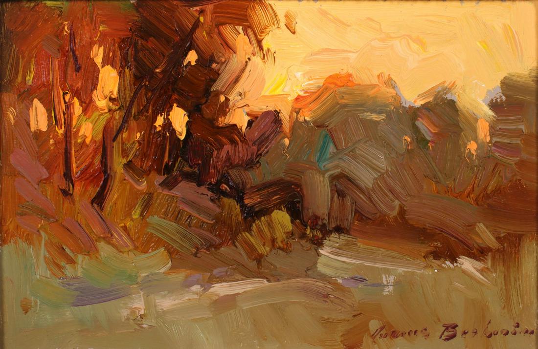 OVANES BERBARIAN (B. 1951 RUSSIA/CALIFORNIA) OIL (1 of 9)