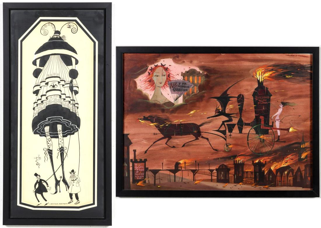 ORIGINAL ILLUSTRATION: BERTRAM HARTMAN AND GORDON LAITE (1 of 20)